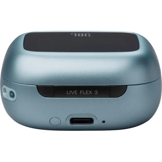 JBL Live Flex 3 سماعات أذن لاسلكية حقيقية، بلوتوث 5.2، إلغاء ضوضاء متكيف، 6 ميكروفونات، بطارية حتى 50 ساعة، مقاومة IP54، أزرق - جي بي ال - Image 4