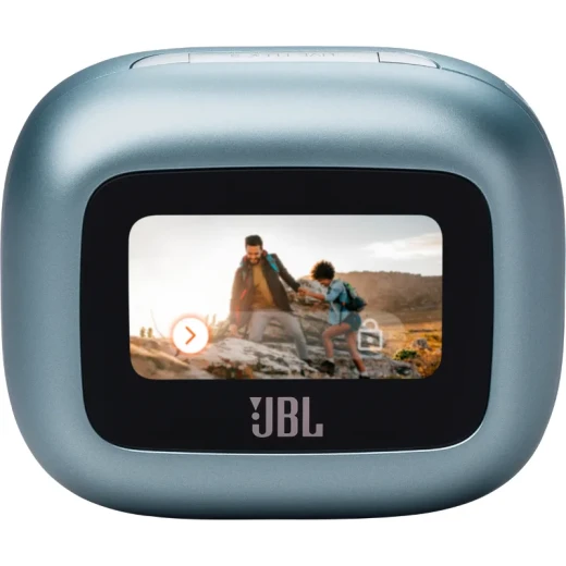JBL Live Flex 3 سماعات أذن لاسلكية حقيقية، بلوتوث 5.2، إلغاء ضوضاء متكيف، 6 ميكروفونات، بطارية حتى 50 ساعة، مقاومة IP54، أزرق - جي بي ال - Image 2