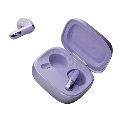 JBL Live Flex 3 سماعات أذن لاسلكية حقيقية، بلوتوث 5.2، إلغاء ضوضاء متكيف، 6 ميكروفونات، بطارية حتى 50 ساعة، مقاومة IP54، بنفسجي - جي بي ال - Image 2