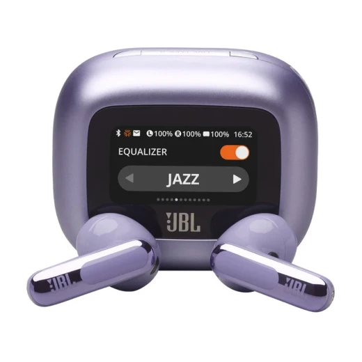 JBL Live Flex 3 سماعات أذن لاسلكية حقيقية، بلوتوث 5.2، إلغاء ضوضاء متكيف، 6 ميكروفونات، بطارية حتى 50 ساعة، مقاومة IP54، بنفسجي JBL Live Flex 3 سماعات أذن لاسلكية حقيقية، بلوتوث 5.2، إلغاء ضوضاء متكيف، 6 ميكروفونات، بطارية حتى 50 ساعة، مقاومة IP54، بنفسجي