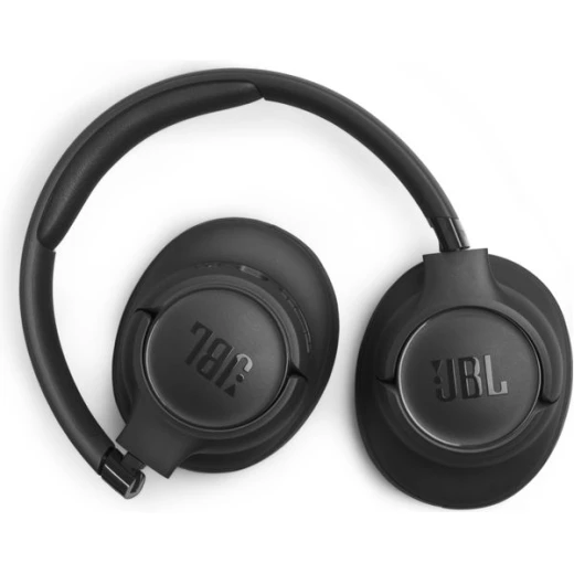 JBL Tune 730BT سماعات رأس لاسلكية بتقنية Bluetooth، صوت JBL Pure Bass، محركات 40 مم، بطارية حتى 76 ساعة، ميكروفون مزدوج، أسود - جي بي ال - Image 4