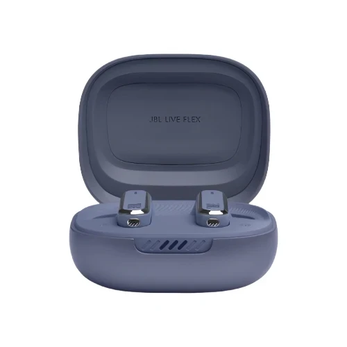 JBL Live Flex ANC سماعات أذن لاسلكية حقيقية، إلغاء ضوضاء متكيف، بلوتوث 5.3، بطارية حتى 40 ساعة، مقاومة IP54، أزرق - جي بي ال - Image 2