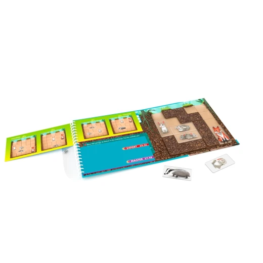 SmartGames Down the Rabbit Hole Magnetic Travel Game with 48 Challenges for Ages 5+ - SmartGames - Image 6