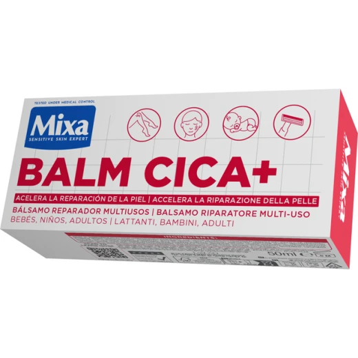 Mixa CICA Repair Balm 50 ml for All Skin Types, designed to soothe, hydrate, and help support the skin’s natural barrier - Mixa - Image 2
