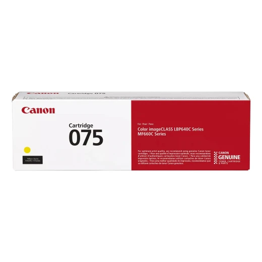 Canon 075 Genuine Yellow Laser Toner Cartridge, Up to 1,300 Pages, High-Quality Colour Printing, Compatible with Canon i-SENSYS Printers - Canon - Image 6