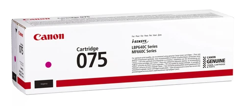Canon 075 M Genuine Magenta Laser Toner Cartridge, Up to 1,300 Pages, High-Quality Colour Printing with Sharp, Precise Results for Home and Office - Canon - Image 2