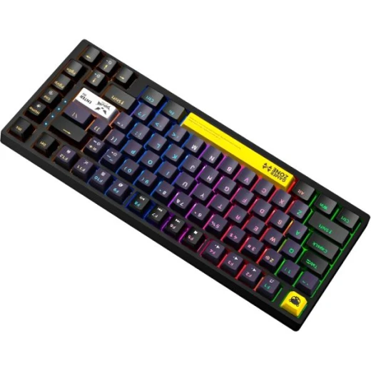 لوحة مفاتيح ألعاب ميكانيكية ONIKUMA G58 سلكية USB بإضاءة RGB قابلة للتخصيص، أغطية مفاتيح مطفية، تصميم مريح، متوافقة مع الكمبيوتر واللابتوب، أسود لوحة مفاتيح ألعاب ميكانيكية ONIKUMA G58 سلكية USB بإضاءة RGB قابلة للتخصيص، أغطية مفاتيح مطفية، تصميم مريح، متوافقة مع الكمبيوتر واللابتوب، أسود