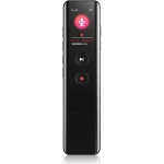 Remax RP3 Portable Digital Voice Recorder with 16GB Storage and Noise Reduction for Clear High-Quality Audio Recording, Black - Remax