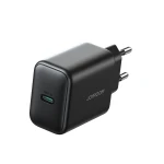 شاحن جوي روم JR-TCG13 GaN بقوة 45 واط USB-C للشحن السريع، يدعم Super Fast Charging 2.0 وPD وPPS وQC 3.0 باللون الأسود - جوي روم