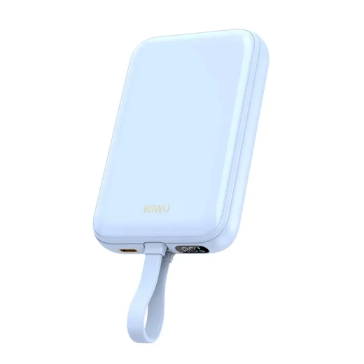 باور بانك وايو Wi-P024 سعة 10000 مللي أمبير، شحن سريع ثنائي الاتجاه 20 واط، USB-C، يدعم شحن أجهزة Apple وAndroid، تصميم محمول باور بانك وايو Wi-P024 سعة 10000 مللي أمبير، شحن سريع ثنائي الاتجاه 20 واط، USB-C، يدعم شحن أجهزة Apple وAndroid، تصميم محمول