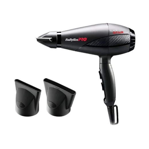 مجفف شعر Babyliss Salon Pro بقوة 2200 واط، سشوار احترافي بتدفق هواء قوي لتجفيف سريع، تقليل الهيشان وتعزيز اللمعان، تصميم عملي وخفيف الوزن مجفف شعر Babyliss Salon Pro بقوة 2200 واط، سشوار احترافي بتدفق هواء قوي لتجفيف سريع، تقليل الهيشان وتعزيز اللمعان، تصميم عملي وخفيف الوزن