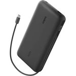 Belkin UltraCharge Pro 25000mAh Power Bank 158W, Built-In USB-C Cable, Digital Display, 3-Device Charging, USB-C & USB-A, Fast Laptop Charger, Black - Belkin