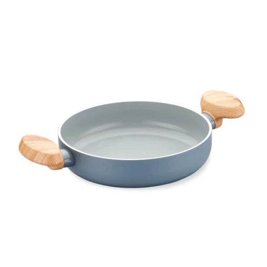KORKMAZ Mia Sera Minta Omelet Pan 22 cm A3843 Ceramic Non-Stick PTFE & PFOA Free Induction Compatible - Korkmaz - Image 2