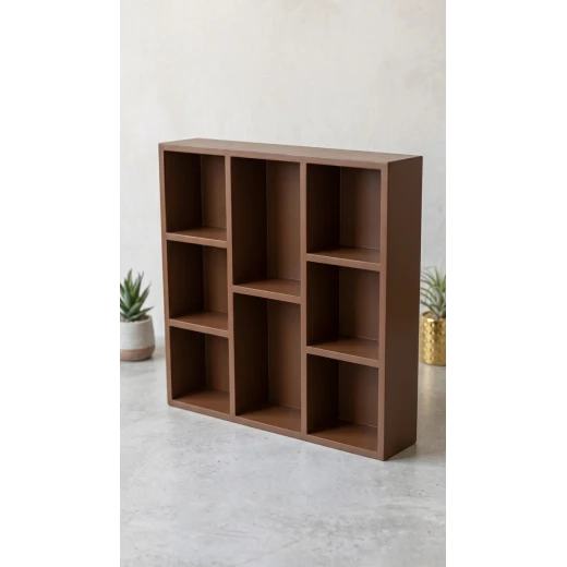 Handcrafted Wooden Coffee Corner Organizer 50×8×50 cm – Elegant Geometric Multi-Compartment Coffee Station for Beans, Cups & Brewing Accessories, Countertop or Wall Mounted Storage Handcrafted Wooden Coffee Corner Organizer 50×8×50 cm – Elegant Geometric Multi-Compartment Coffee Station for Beans, Cups & Brewing Accessories, Countertop or Wall Mounted Storage