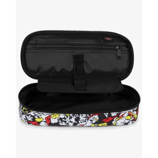 Eastpak Mickey Print Pencil Case, 100% Polyester Water-Repellent Case with Zipper, Internal Organizer and Extra Pocket, 22x9x5 cm - Eastpak - Image 2