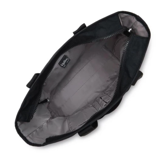 Kipling Anina Medium Tote Bag Black Noir, 20L Capacity, with Removable Zipped Pouch, Internal Pockets, Pen Loops and Adjustable Shoulder Strap - Kipling - Image 3