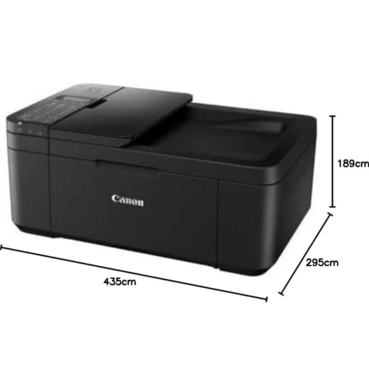 Canon PIXMA TR4645 All-in-One Wireless Printer, 4-in-1 Print Copy Scan Fax, Wi-Fi and Cloud Connectivity, Automatic Double-Sided Printing, Sharp Text and Vivid Color Prints, Compact Home Office Printer, Black - Canon - Image 2