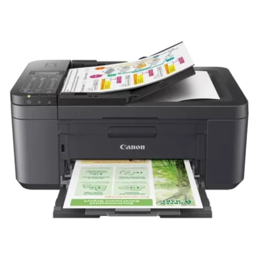 Canon PIXMA TR4645 All-in-One Wireless Printer, 4-in-1 Print Copy Scan Fax, Wi-Fi and Cloud Connectivity, Automatic Double-Sided Printing, Sharp Text and Vivid Color Prints, Compact Home Office Printer, Black Canon PIXMA TR4645 All-in-One Wireless Printer, 4-in-1 Print Copy Scan Fax, Wi-Fi and Cloud Connectivity, Automatic Double-Sided Printing, Sharp Text and Vivid Color Prints, Compact Home Office Printer, Black