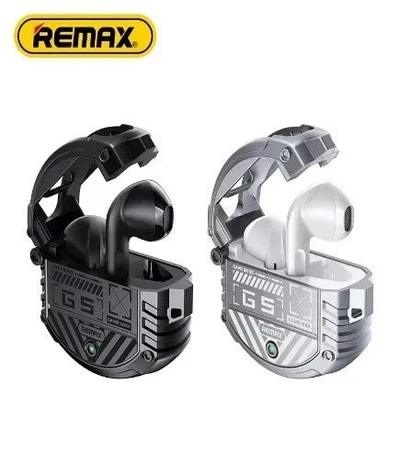 REMAX Gamebuds G5 Thunder Series TWS Gaming Earbuds, Alloy Wireless Bluetooth Earphones, Gaming Earbuds with Clear Sound, Stylish & Durable Design, Comfortable for Gaming REMAX Gamebuds G5 Thunder Series TWS Gaming Earbuds, Alloy Wireless Bluetooth Earphones, Gaming Earbuds with Clear Sound, Stylish & Durable Design, Comfortable for Gaming