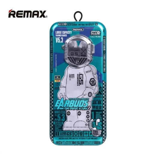 REMAX Gamebuds G5 Thunder Series TWS Gaming Earbuds, Alloy Wireless Bluetooth Earphones, Gaming Earbuds with Clear Sound, Stylish & Durable Design, Comfortable for Gaming - Remax - Image 2