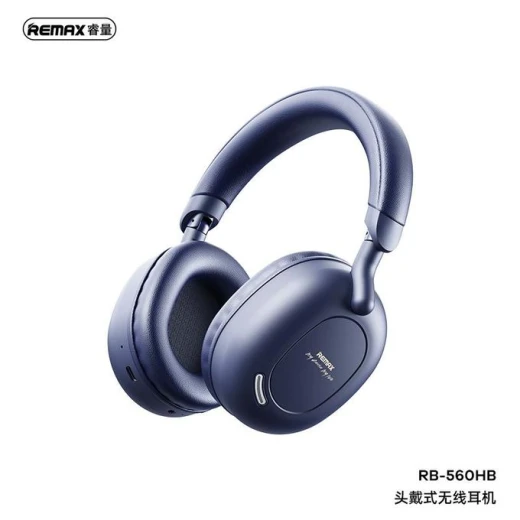 REMAX RB-560HB Bluetooth Headphones, Wireless Over-Ear Headset, Clear High-Quality Sound, Comfortable Earpads, Wireless Connectivity, Ideal for Music, Calls & Daily Use REMAX RB-560HB Bluetooth Headphones, Wireless Over-Ear Headset, Clear High-Quality Sound, Comfortable Earpads, Wireless Connectivity, Ideal for Music, Calls & Daily Use