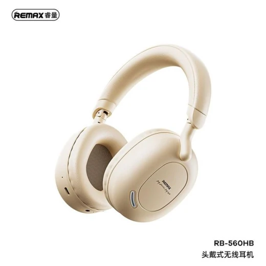 REMAX RB-560HB Bluetooth Headphones, Wireless Over-Ear Headset, Clear High-Quality Sound, Comfortable Earpads, Wireless Connectivity, Ideal for Music, Calls & Daily Use REMAX RB-560HB Bluetooth Headphones, Wireless Over-Ear Headset, Clear High-Quality Sound, Comfortable Earpads, Wireless Connectivity, Ideal for Music, Calls & Daily Use