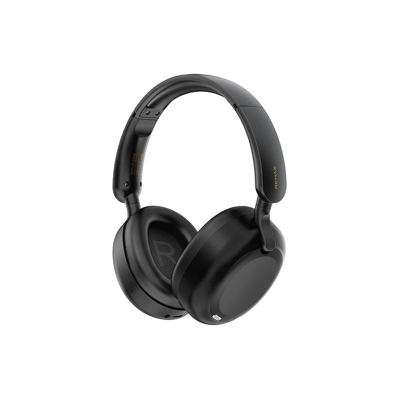 REMAX Wireless Bluetooth 5.4 ANC Headphones, 40mm Drivers, 500mAh Battery, Up to 54 Hours Playtime, Touch Control, Surround Sound & Noise Cancellation - Remax