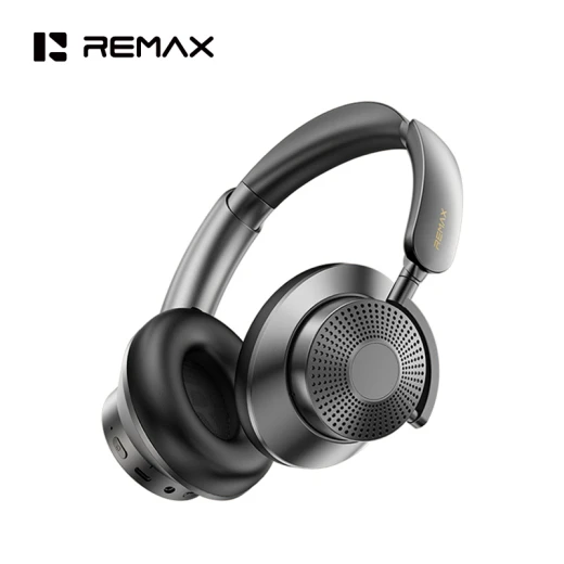 REMAX Wireless Over-Ear Headphones with ANC Noise Cancelling – Black, Bluetooth Headset, Clear & Powerful Sound, Comfortable Design for Music, Calls & Everyday Use REMAX Wireless Over-Ear Headphones with ANC Noise Cancelling – Black, Bluetooth Headset, Clear & Powerful Sound, Comfortable Design for Music, Calls & Everyday Use