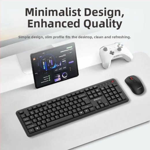 لينوفو كيبورد وماوس لاسلكي KM125 Pro أسود - لينوفو - Image 4