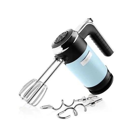 Westinghouse 350W Hand Mixer Blue, 6 Speed Settings with Turbo Mode, Easy-Release Accessory Button, Dough Attachments, 1m Power Cord, Compact and Practical Design for Everyday Mixing - Image 2