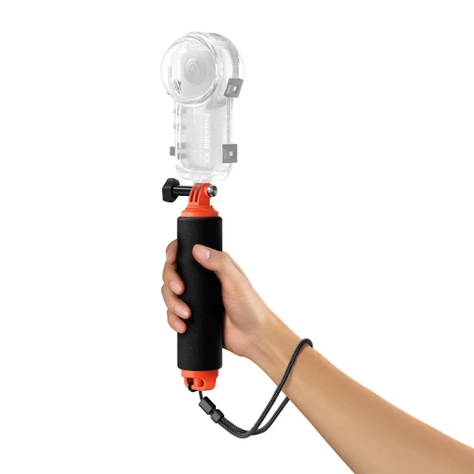 Insta360 Floating Hand Grip Buoyant Mount with Non-Slip Handle Orange for Insta360 Cameras New Original CINSCAVA-A-FHG - Insta360 - Image 4