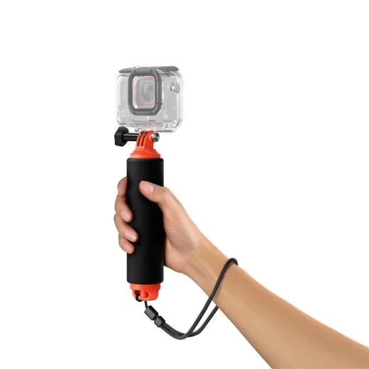 Insta360 Floating Hand Grip Buoyant Mount with Non-Slip Handle Orange for Insta360 Cameras New Original CINSCAVA-A-FHG - Insta360 - Image 2