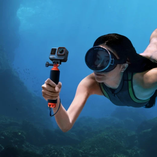 Insta360 Floating Hand Grip Buoyant Mount with Non-Slip Handle Orange for Insta360 Cameras New Original CINSCAVA-A-FHG - Insta360 - Image 3