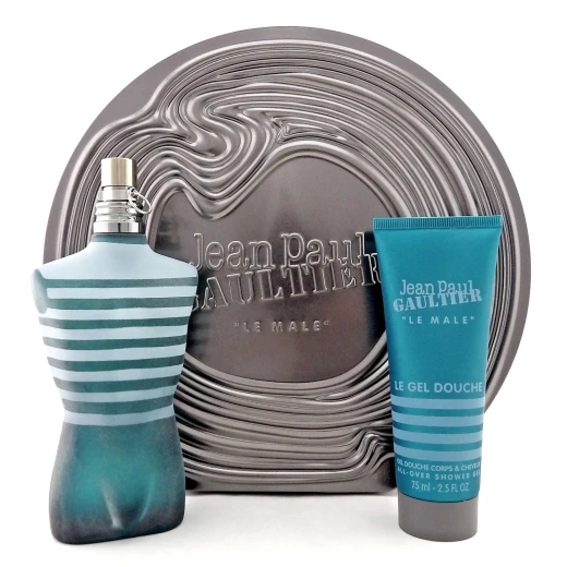 Jean Paul Gaultier Le Male Men’s Gift Set, 2 Pieces with 125 ml Eau de Toilette Spray and 75 ml Shower Gel, an elegant fragrance set perfect for gifting. - Jean paul gaultier - Image 3