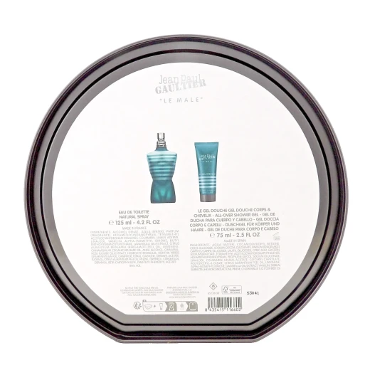 Jean Paul Gaultier Le Male Men’s Gift Set, 2 Pieces with 125 ml Eau de Toilette Spray and 75 ml Shower Gel, an elegant fragrance set perfect for gifting. - Jean paul gaultier - Image 2