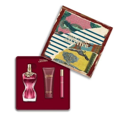 Jean Paul Gaultier La Belle Ladies Gift Set, 3 Pieces with 100 ml Eau de Parfum, 75 ml Body Lotion and Miniature, featuring pear, vetiver and vanilla notes. - Jean paul gaultier - Image 2