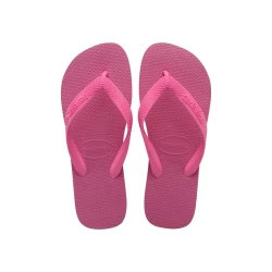 شبشب Havaianas Top نسائي باللون الوردي الفاقع Rosa Flux، مقاس 41/42، تصميم كلاسيكي أنيق وخفيف ومريح، مثالي للاستخدام اليومي والشاطئ والمسبح
