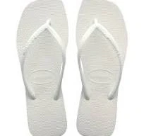 شبشب Havaianas Slim Square نسائي أبيض، مقاس 39/40، تصميم عصري بمقدمة مربعة وأشرطة رفيعة، خفيف ومريح، بنعل مقاوم للانزلاق، مثالي للصيف والشاطئ شبشب Havaianas Slim Square نسائي أبيض، مقاس 39/40، تصميم عصري بمقدمة مربعة وأشرطة رفيعة، خفيف ومريح، بنعل مقاوم للانزلاق، مثالي للصيف والشاطئ