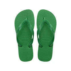 شبشب Havaianas Top للجنسين باللون الأخضر باتريا، مقاس 39/40، تصميم كلاسيكي أنيق، خفيف ومريح، مصنوع من المطاط، مثالي للشاطئ والمسبح والاستخدام اليومي