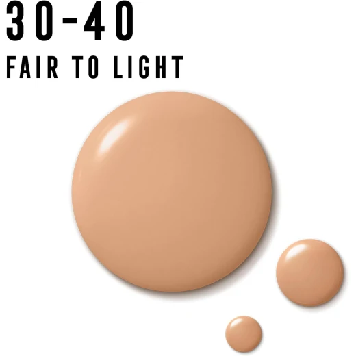 Max Factor Miracle Pure Skin Reset Serum Foundation 30-40 Fair to Light – 2% Niacinamide, Medium Coverage, Satin Matte Finish - Max - Image 2
