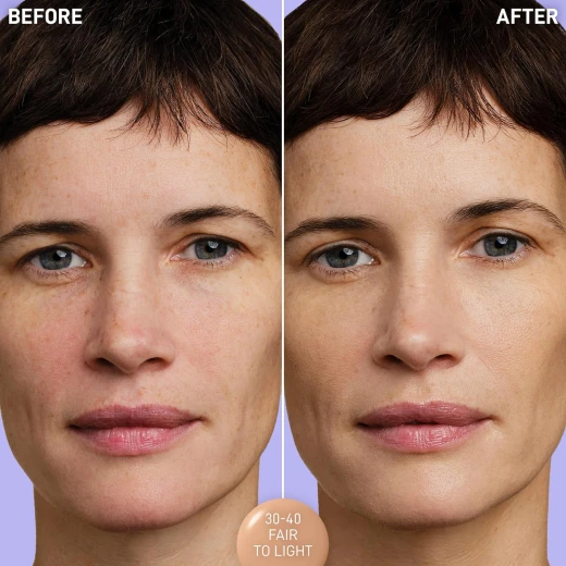 Max Factor Miracle Pure Skin Reset Serum Foundation 30-40 Fair to Light – 2% Niacinamide, Medium Coverage, Satin Matte Finish - Max - Image 8