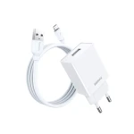 REMAX Kiddy Series RP-U95 12W 2.4A USB-A Charger with Micro USB Cable White - Remax