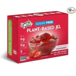 Simply Desserts GF Sugar-Free Strawberry Plant Based Jel Dessert 20g - Simply desserts