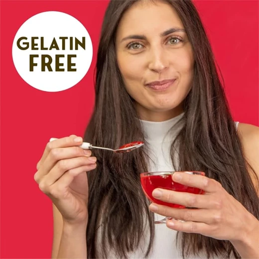Simply Desserts GF Sugar-Free Strawberry Plant Based Jel Dessert 20g - Simply desserts - Image 2