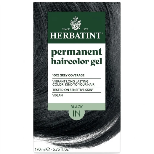 Herbatint Permanent Hair Color 1N Black, 170ml, Rich Long-Lasting Color, Includes Colorant, Developer, Normalizing Shampoo and Royal Cream Conditioner Herbatint Permanent Hair Color 1N Black, 170ml, Rich Long-Lasting Color, Includes Colorant, Developer, Normalizing Shampoo and Royal Cream Conditioner