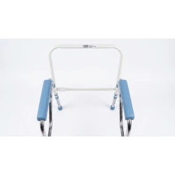 Fdit Toilet Safety Rail Made of Carbon Steel, Height Adjustable, Provides Support and Stability for Elderly Users and Pregnant Women, Easy to Install and Durable