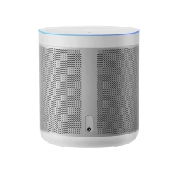 سماعة شاومي الذكية Mi Smart Speaker بقدرة 12 واط، صوت غني وواضح بتقنية DTS، تحكم صوتي OK Google، بلوتوث وWi-Fi، وChromecast مدمج