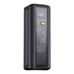 باوربانك شاومي 25000mAh بقدرة شحن سريع 212 واط BHR9970GL، منفذ USB-C بقدرة 140 واط، شاشة ملونة، شحن 3 أجهزة معًا