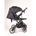 Lightweight Travel Baby Stroller for Airplane Trips, Reversible Handle, One-Hand Quick Folding System, Full Recline Bed Position and Adjustable Footrest