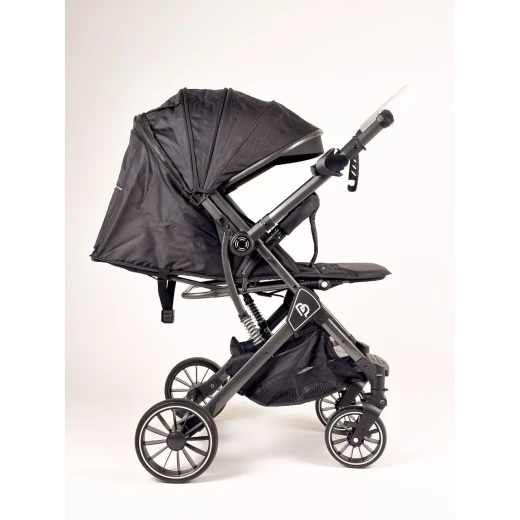 Lightweight Travel Baby Stroller for Airplane Trips, Reversible Handle, One-Hand Quick Folding System, Full Recline Bed Position and Adjustable Footrest Lightweight Travel Baby Stroller for Airplane Trips, Reversible Handle, One-Hand Quick Folding System, Full Recline Bed Position and Adjustable Footrest